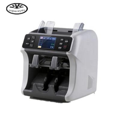 China Currency Sorter Money Counting Machine Banknote USD One Counter And Half Pocket Approx 500 Notes for sale