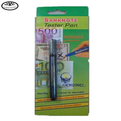 China Plastic Testing Machine Currency Detector Pen / Euro Pen Money Tester (Hot Selling) for sale