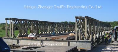 China Single lane 4.2m Bailey Bridge /Steel Bridge,Portable Steel Bridge ,Moudle bridge for sale