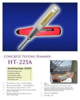 China Concrete Testhamer ht-225A met gemakkelijke Correctie, Onderhoud en Reparatie Te koop