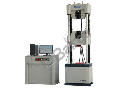 China HUT-600C Hydraulic Servo Universal Testing Machines, steel strand type, Manual operation box for sale