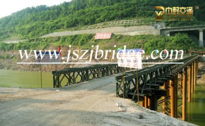 China Steel Bailey Bridge,Painted, ZB321 model / Compact 100 for sale