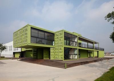 China Casa de campo modular moderna portátil da casa pré-fabricada das roulottes das construções para a família à venda