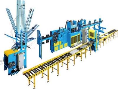 China Steel structure mechanical JGH30 steel bar truss production line for sale