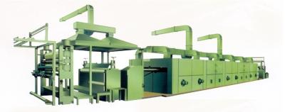 China Hot - air Pin Plate Stenter Machine with coating function  for cotton sorts and fiber textile for sale