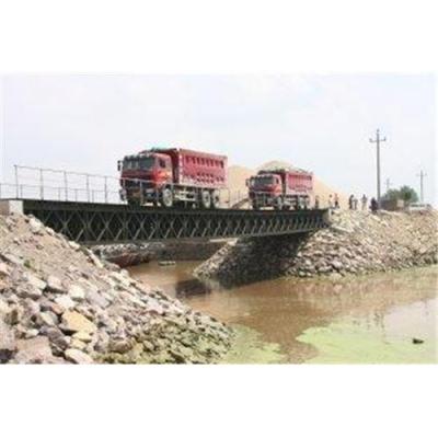 China Prefabricated Compact HD 200 Portable Steel Bridge Design for sale