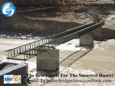 China Puente de Bailey que lanza, puente portátil, puente temporal, puente militar, bridgetruss de acero en venta