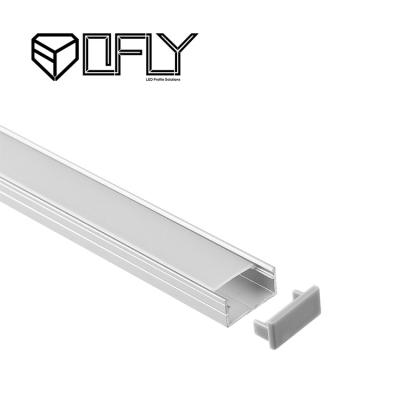 China Surface Mounted LED Profile 18*8mm LED Alu Profile Aluminium Extrusion Profiles for sale