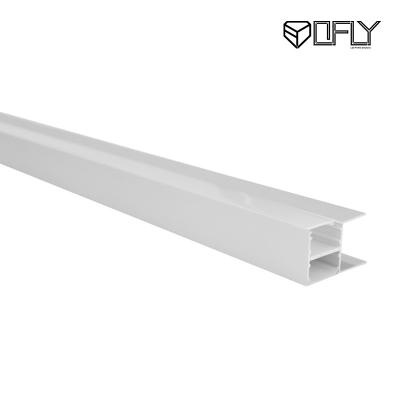 China Aluminium LED Profile Laminate LED Profile For Borad/Glass Lighing 34*20 for sale