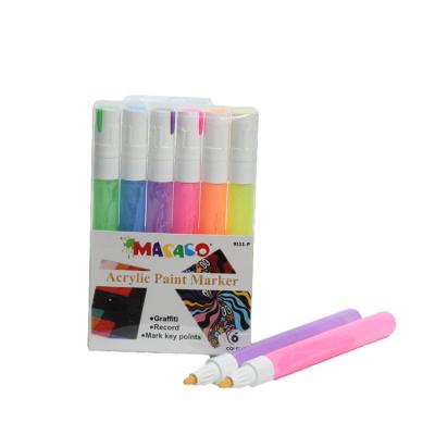 China Bright Colors Wholesale OEM Design Art Drawing Painting Color Special Marker Pen Set For Adults And Kids for sale