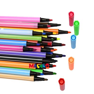 China Bright Colors Sell Art Drawing Painting Bright Colors Wholesale Universal 12 18 24 36 Colors Water Colors Pen Set For Kid for sale