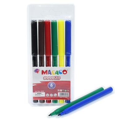 China Bright Colors 6/12/18/24/30/36/48/56 Multi Color Bright Colors Watercolor Marker Pen Set For Art Drawing Painting for sale