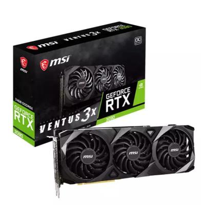 China Brand New RTX3070 MSI GeForce RTX3070Ti VENTUS 3X 8G OC LHR Desktop Computer Hardware-Software Graphics Card DDR5 128BIT VGA for sale