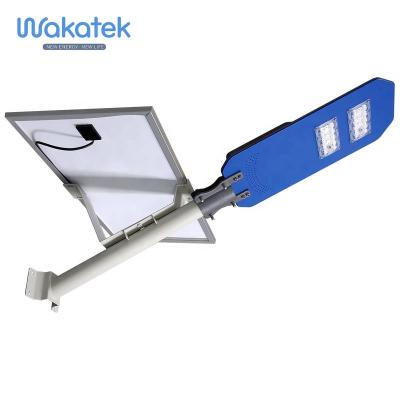 China WAKATEK Garden Solar Powered Street Light Price 200W All In One Integrated Solar Powered Solar Energy Led Led Street Light Street Light for sale