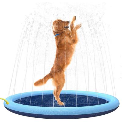 China Viable Summer Play Backyard Dog Bathing Outdoor Dog Splash Water Cooling Toys Pet Bathing Crazy Tool Splash Or Dog for sale