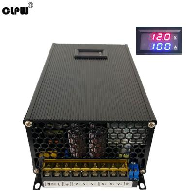 China DC 24V 62.5A 1500W Digital Display Voltage Single Output Current Adjustable Voltage Digit Current Display For CCTV LED Light Step Power Supply for sale