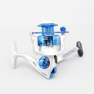 China Lf1000 LEFT HAND 5.2:1 Blue 10Bb Rod And Reel Set Fishing Reel OEM Portable Fishing Reels for sale