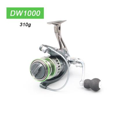 China LEFT HAND Dw1000 Spinning 310G 14+1Bb Fishing Reel Set Rod Reel Combo Fishing Reels Black Saltwater for sale