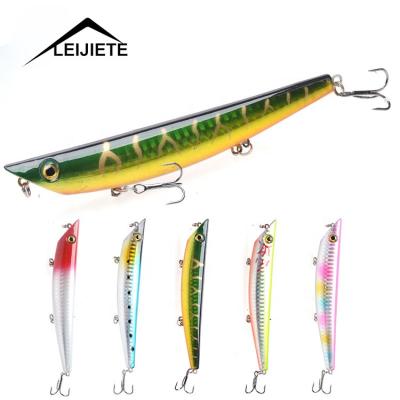 China Outdoor activities fishing minnow CL014 hard lure 3d 4# hook wobler ice fishing artificial lure fishing for sale