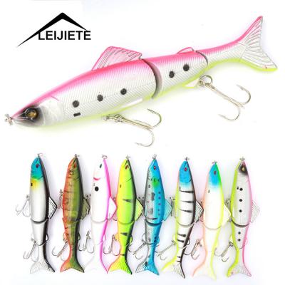 China Outdoor Activities Fishing CL049 130cm 20.5g Joint Fishing Lure Big Chat Weedless Pencil Bait Fishing Lure for sale