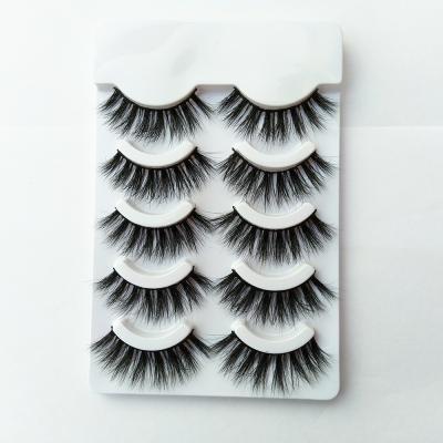 China Long& Free Samples 5 Pairs Custom Cheap Hair Selling Deep Colored Private Label False Eyelashes for sale