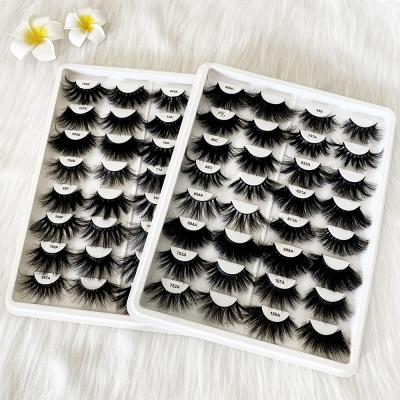 China Durable Wholesale Siberian Mink Lashes 3D Mink Lashes Your Own Brand Real Mink Lashes for sale