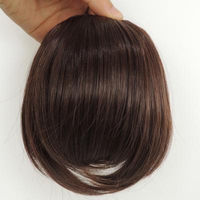 China Factory Wholesale Silky Straight Clip Natural Wave Hair Bangs Hair Pieces Bangs Hair Bangs For Beauty for sale