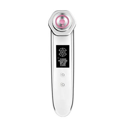 China LED RF Cleansing Facial Lift Firming Anti Aging Facial Massager Beauty Facial Massager Wrinkle Hot And Cold EMS Facial Equipment for sale