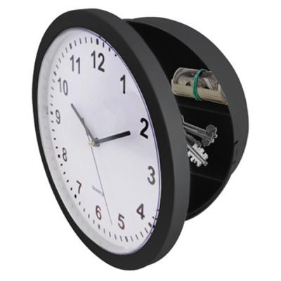 China NEW Plastic WALL CLOCK SAFE WITH COMPARTMENTS HIDDEN JEWELRY SECRET MONEY for sale