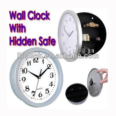 China Plastic Hot Selling Hidden Safe Wall Clock for sale