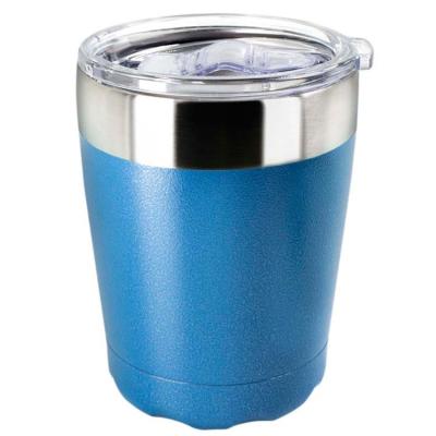 China PURPLESEVEN New Durable Designed 12oz 350ml Double Wall Vacuum Insulated Stainless Steel Travel Coffee Mug Beverage Tumbler Cup for sale