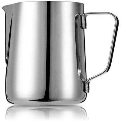 China PURPLESEVEN Hot Sale 20oz 600ml Stainless Steel Espresso Coffee Pitcher Viable Bartender Craft Coffee Latte Milk Frothing Jug Pitcher Cup for sale