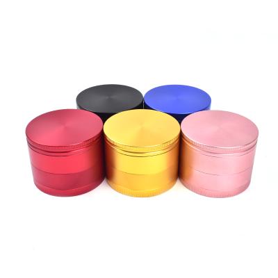 China Modern Wholesale High Quality Zinc Alloy Design 4 Layer 50mm Smoke Grinder for sale