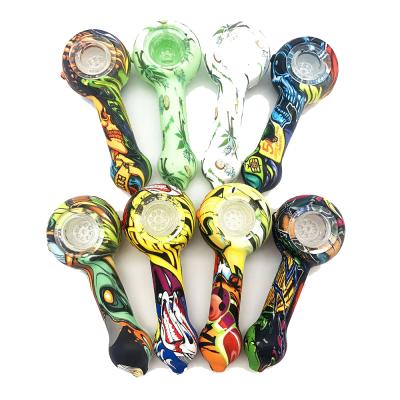 China The unique hot selling mini glass water pipes bongs with models than glass bowl silicone for smoking tobacco bongs for sale