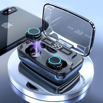 China 2021 Hot Selling Earbuds 2000mah Wireless Charging Box Genuine High Capacity TWS Headsets Earbuds With LED Digital Display In-Ear for sale