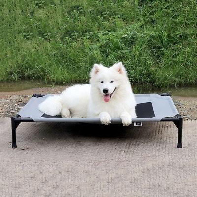 China Travel XL Teepee Chew Proof Washable Pet Tent Luxury Large Big Cooling Cat Outdoor Camp Raised Dog High Bed for sale