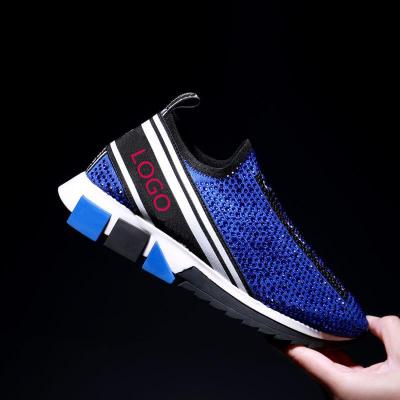 China Round Breathable Female Shoes Jogging Women's Sneakers Walking Sport Shoes for sale