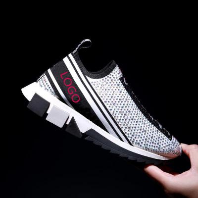 China Round Sports Textured SNEAKERS WOMEN DESIGNER SHOES FAMOUS BRANDS for sale