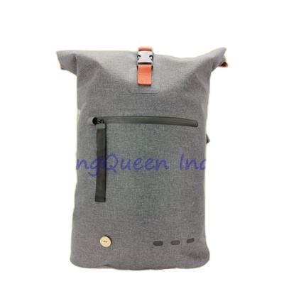 China Outdoor sports summer hot sale welding gray workmanship bag waterproof sports running increasing various student backpack for sale