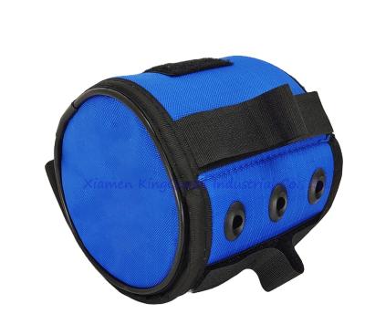 China 2021 new summer hot sale durable rollable reel 420D 3 holes fashion outdoor fishing bag for sale