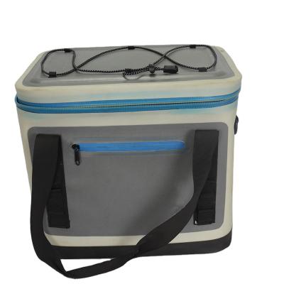 China Durable Waterproof Floating Custom 24 BOX Cooler Bag 840D TPU Soft Sided Cooler Bag for sale