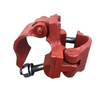 China Lightweight Scaffolding Parts Durable Scaffolding Clamps Swivel Coupler for sale