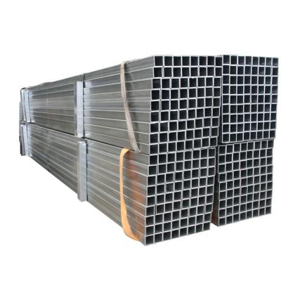 China High Quality Black Structural Pipe Square And Rectangular 4 X 4 Inch Galvanized Stainless Steel Square Tube for sale