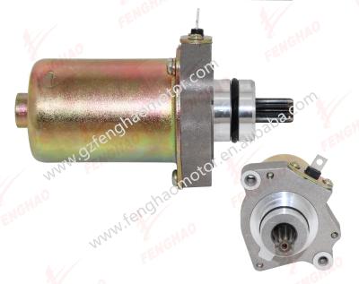 China Metal Motorcycle Parts Motorcycle Electric Starter Motor For TVS STAR for sale