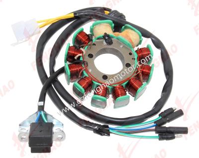 China Metal Motorcycle Spare Parts FOR HONDA CG200 Motorcycle Magneto Stator Coil 11POLES/12POLES for sale