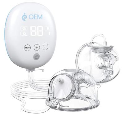 China BPA Free Portable Electric Breast Pump, Silent Hands Free Portable Breastfeeding Pump, Double Breast Pump for sale