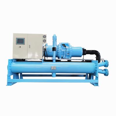 China Hotels Water Cooled Screw Compressor 100 Ton Chiller Price for sale