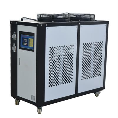 China Hotels 5 8 10 15 HP Compact Air Cooled Scroll Recirculating Water Chiller System for sale