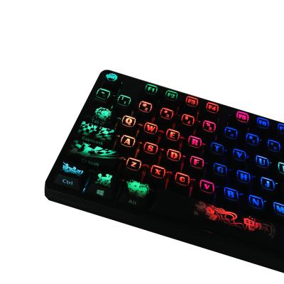 China Puddle Resistant Japanese Anime Demon Slayer Keycaps 108 PBT Dye Sublimation OEM Profile For Cherry Mx Gateron Kailh Switch Mechanical Keyboard for sale