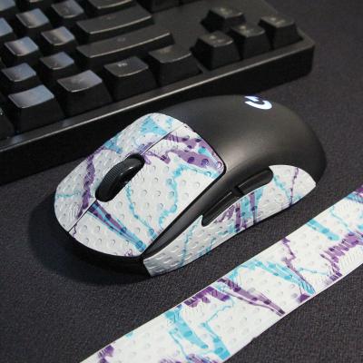 China Game LYB DIY Mouse Grips Tape Patina Handmade Sticker Lizard Skin For Logitech GPW G Pro Radio Grip Only Tape Non Slip Suck Sweat for sale